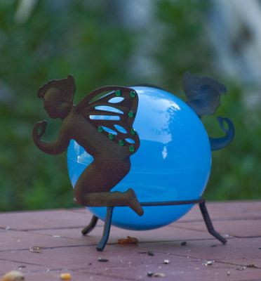 Solar powered globe