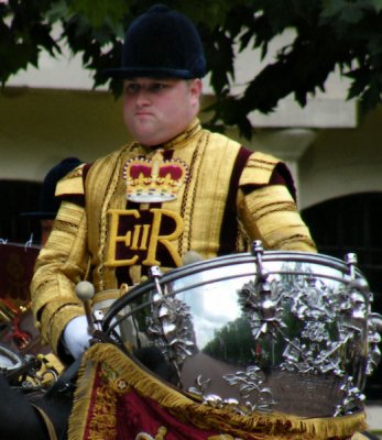 Mounted Kettle Drummer