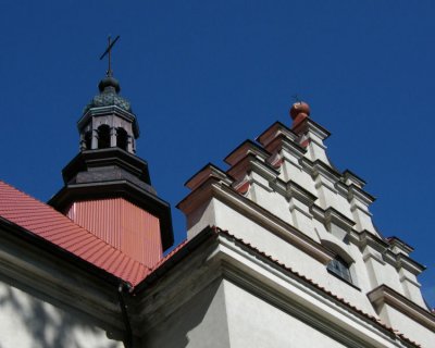 Catholic Church detail Bialowieza