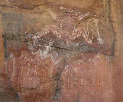 Lightening Man at Burrunggui aka Nourlangie Rock