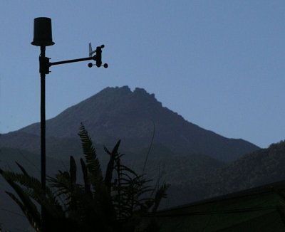 Mount Thornton from Ice Cream Company garden