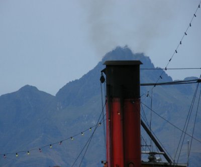 TSS Earnslaw Funnel, Queenstown