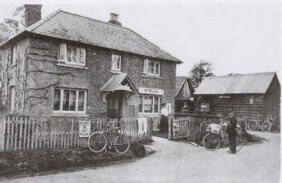 Ecchinswell Post Office, 1908