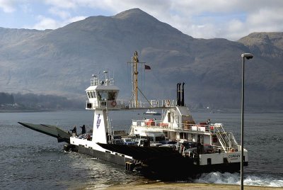 Corran ferry, Ardgour, south of Fort William