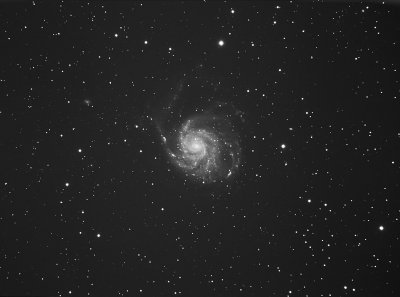 M101 3 hours with ST8300 CCD camera