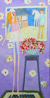 Soulmate: 48 x 24-SOLD