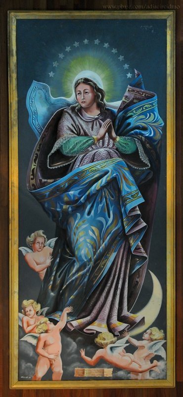 Imagem Sagrada do Teto da Igreja