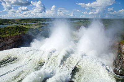 Salto D'gua no Vertedor