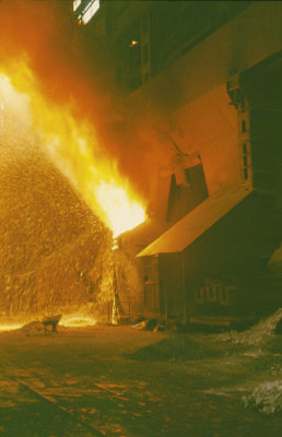 Bessemer steel converter