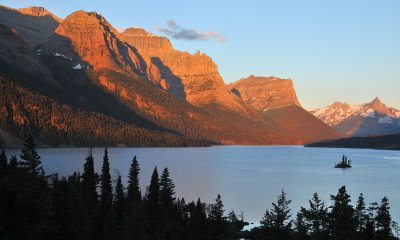 St Mary Lake & Wild Goose Island