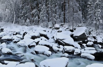 CA - Yosemite NP - Merced River Rapids 1