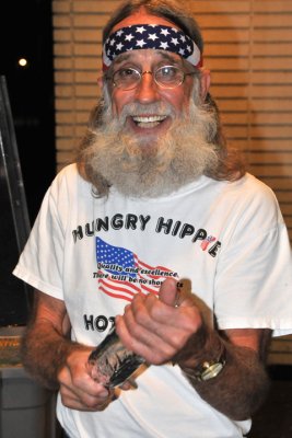 Hungry Hippie Hot Dog Vendor