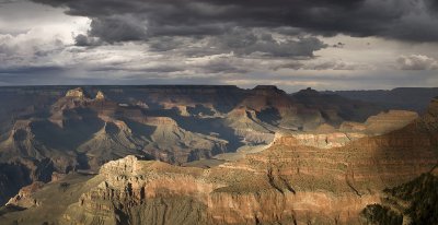 Grand Canyon Monsoon Clouds 3