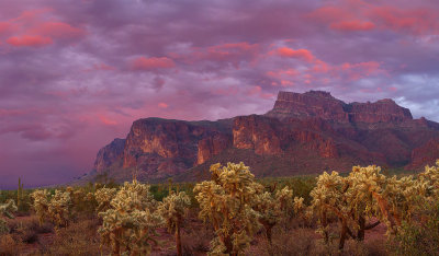 AZ - Western Superstitions Sunset