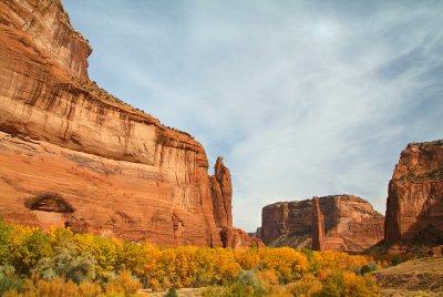 Canyon de Chelly - Spider Rock Rock Face