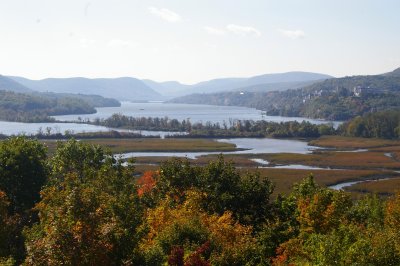 Landscapes Fall-2007-Hudson River and Marsh Land