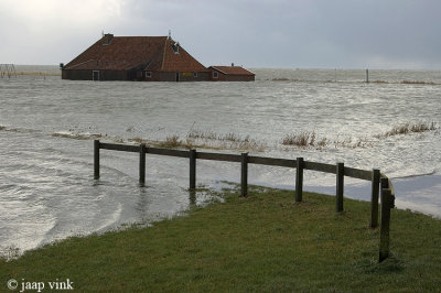 Extreme high tide - Extreem hoog water