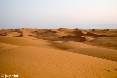 Wahiba Sands at day break