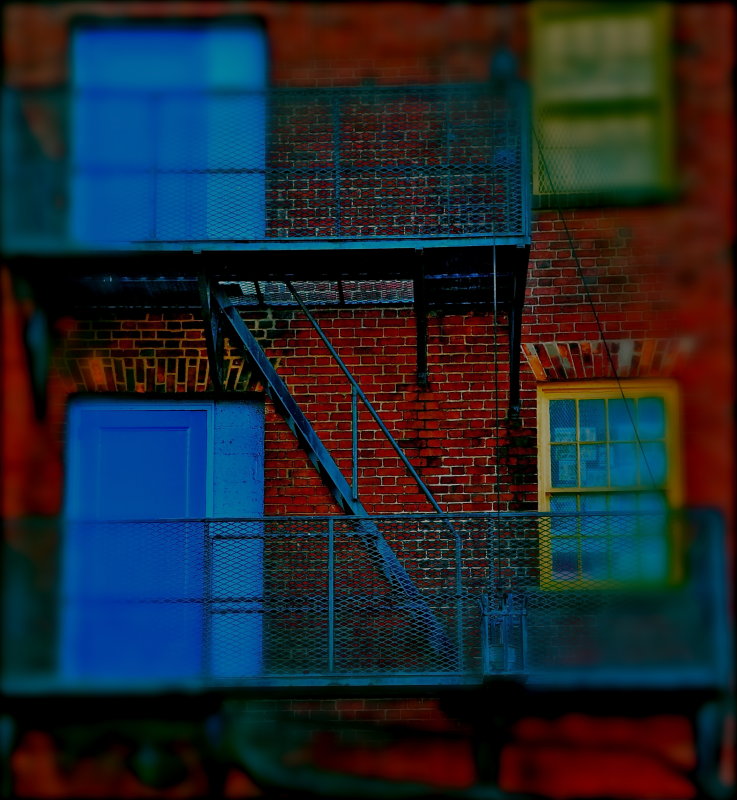 Windows reflections - Alexandria, Va