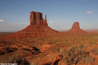 Monument valley  (Arizona)  USA