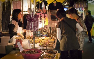 Raohe Night Market in Taipei