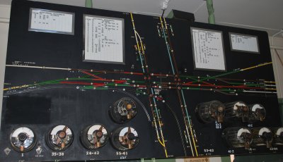 The model board in Marion Tower.
