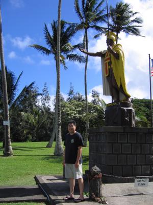 Original King Kamehameha statue