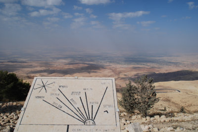 27 Km across the valley is Jericho the longest continuously inhabited city on Earth.