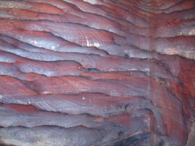 Detail of the rock that they were cut from.