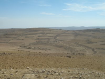 Back to Amman again.  Fields along the highway show that this land is more rock than soil.