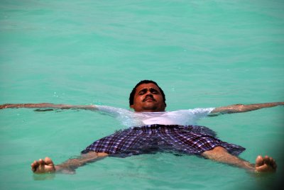Ahhhhh!  This is the life says one of our guides.