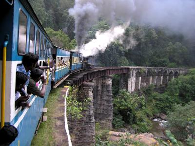 This little steam train travels daily between Mettupalayam and Ooty the hillstation at 7000 ft.