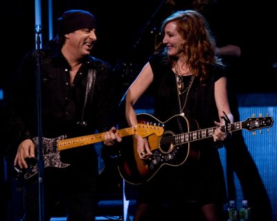 Steve Van Zandt and Patti Scialfa