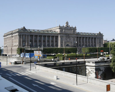 The Parliament in Stockholm, Sweden