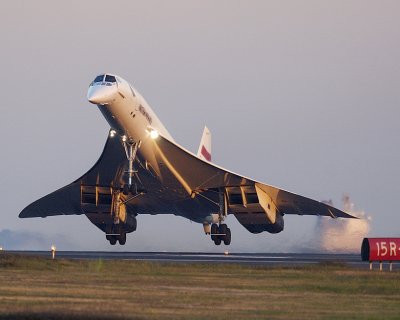 Last flight of the Concorde