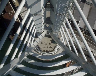 The foot of the Spinnaker Tower Portsmouth, England