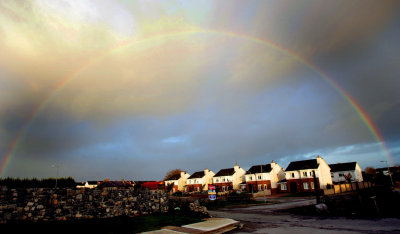 Rainbow in Ennis, Ireland