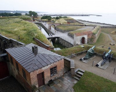 Kronborg Castle in Helsingor, Denmark