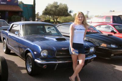 Her 65 Mustang