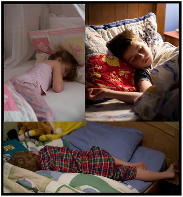 Jan 18 - Let sleeping kids lie..