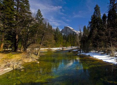 Half Dome from Sentinel Bridge