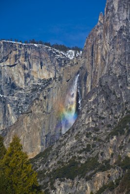 Upper Yosemite Falls Rainbow 4