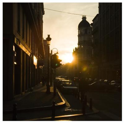 Evening in Brussels