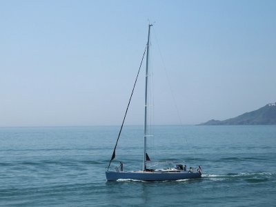 Sailing Boat at Guernsey