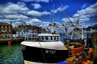 Fishing Boat at Weymouth Harbour