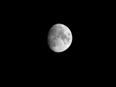 The Moon - 00:02 am Tuesday 25th May 2010