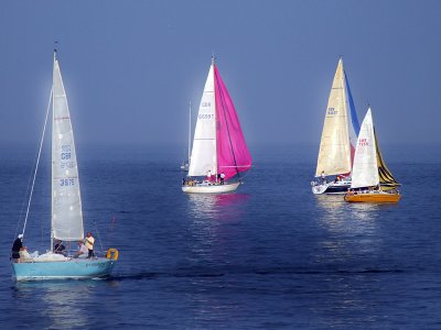 Sailing Boats at Guernsey