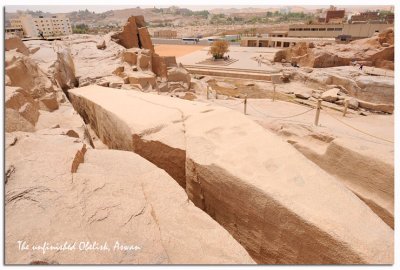 The unfinished Obelisk, Aswan