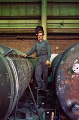 Factory worker Galt Ontario 1974