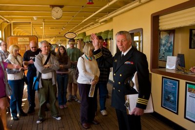 Tour Guide - Officer of the Queen Mary